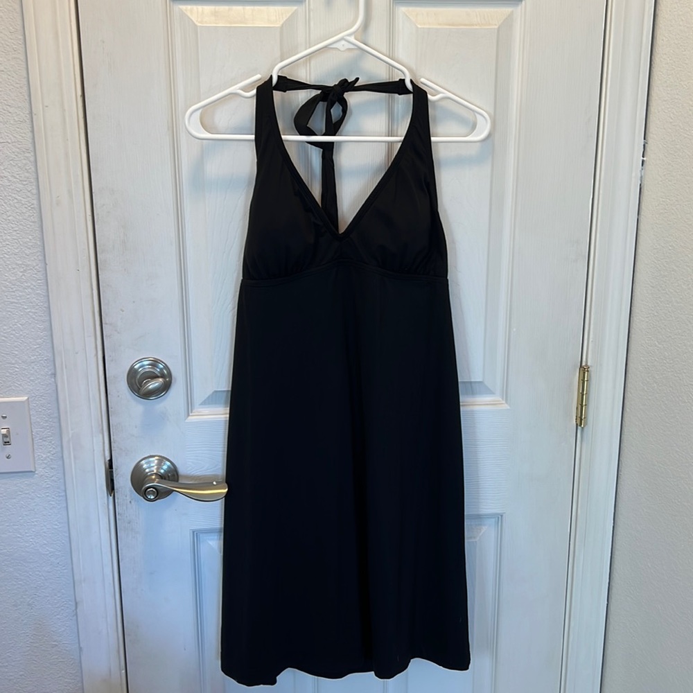 Athleta halter swim dress